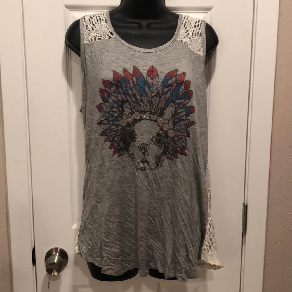 French Bulldog tank top